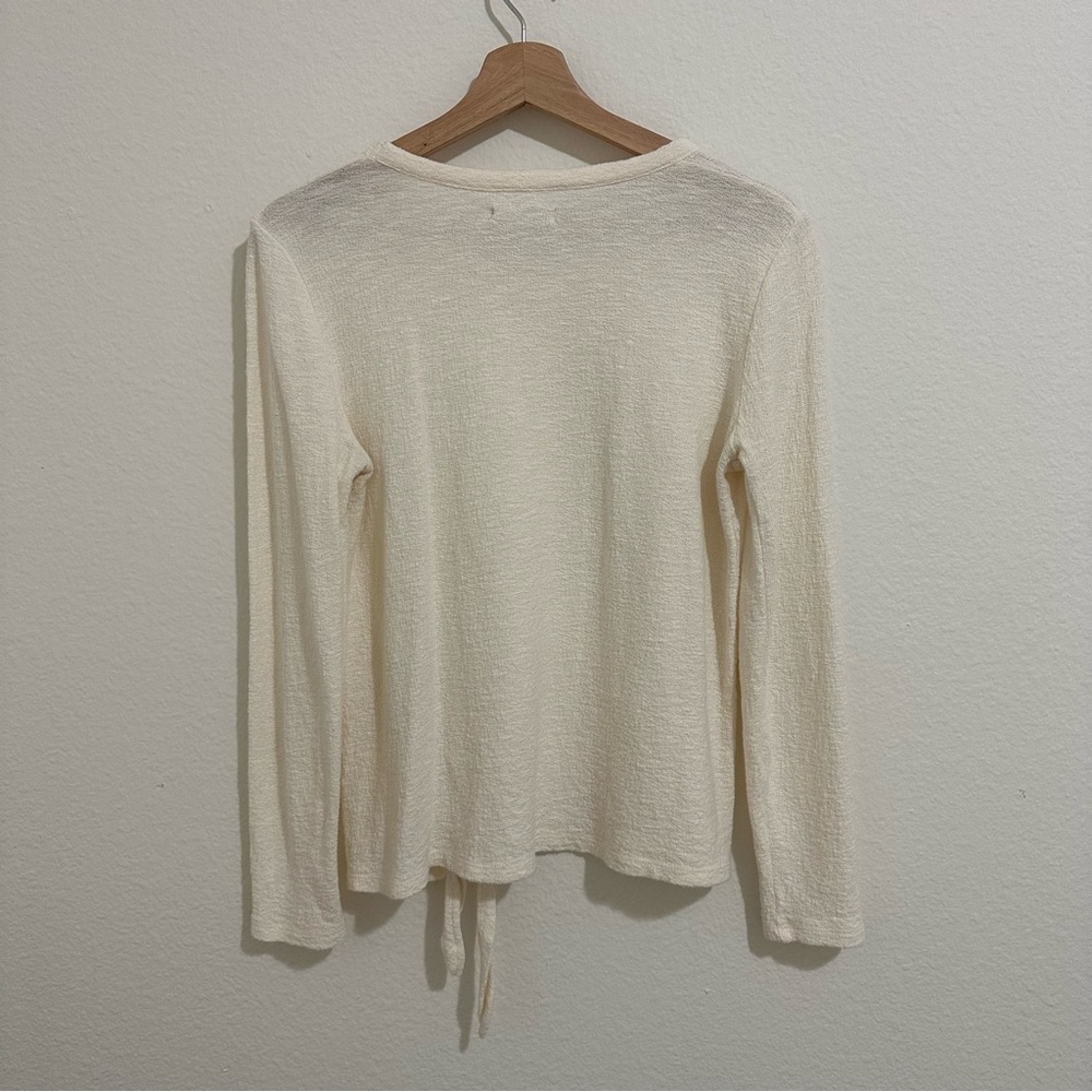 Madewell longsleeves cream top - Picture 7 of 7